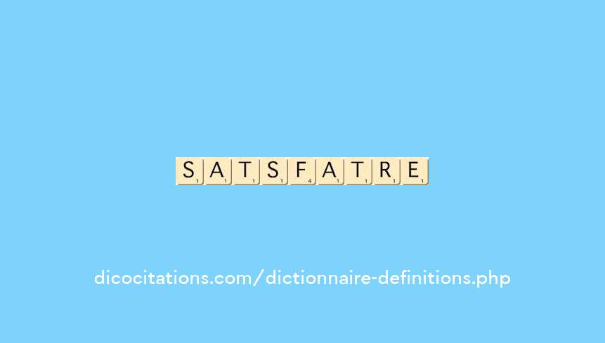 satisfactoire