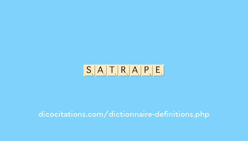 satrapie