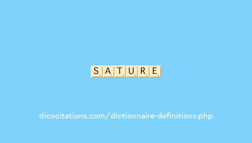 sature sature