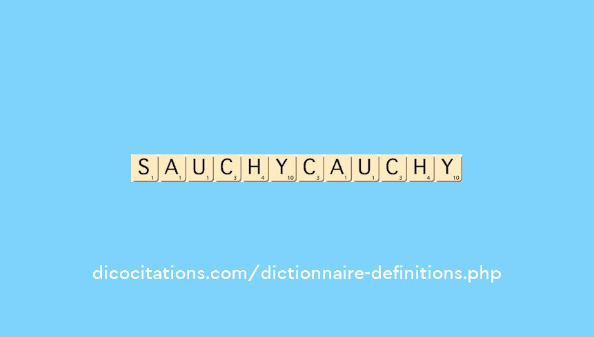 sauchy-cauchy