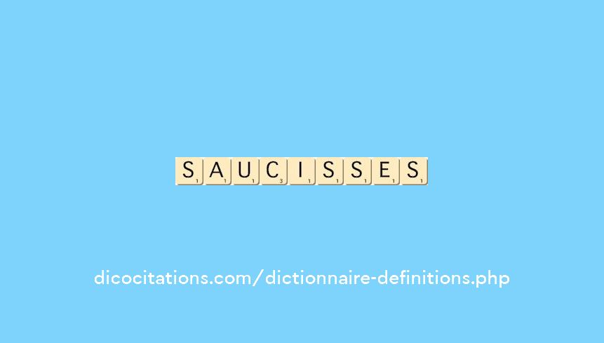 saucisses