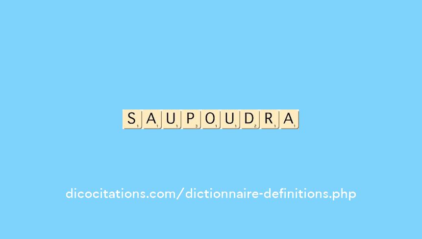 saupoudra saupoudra