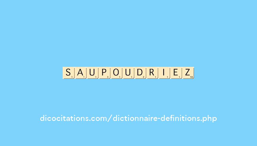 saupoudriez