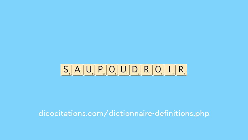 saupoudroir