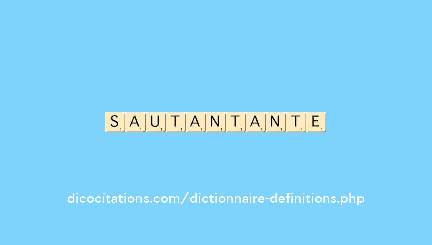 sautant--ante