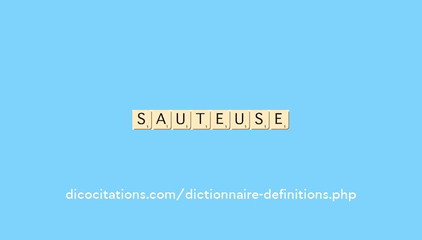 sauteuse sauteuse