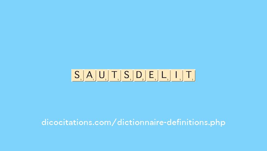 sauts-de-lit sauts-de-lit