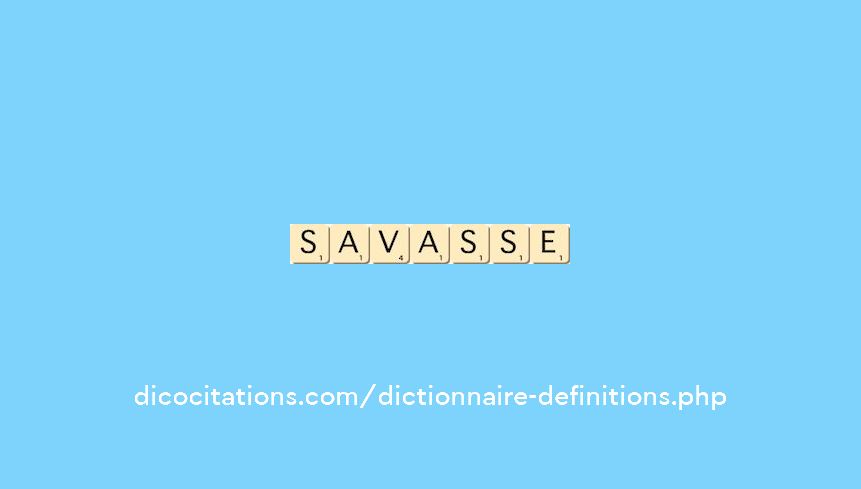 savasse