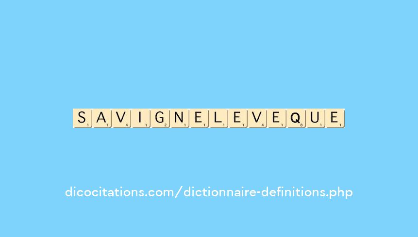 savigne-l-eveque
