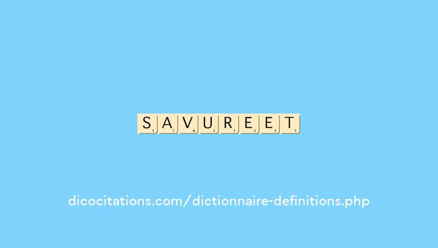 savourement