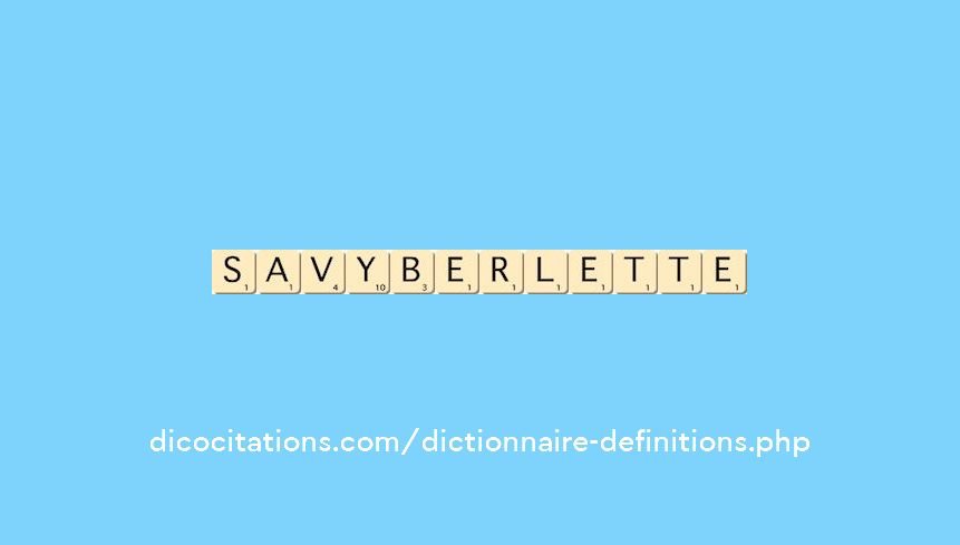 savy-berlette