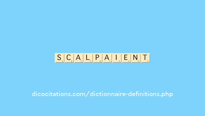 scalpaient scalpaient