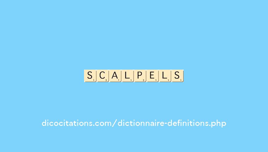 scalpels scalpels