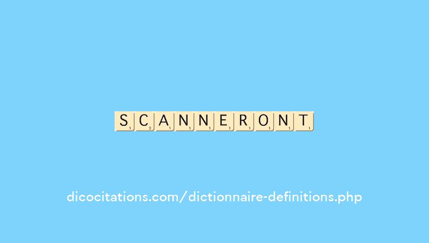 scanneront scanneront