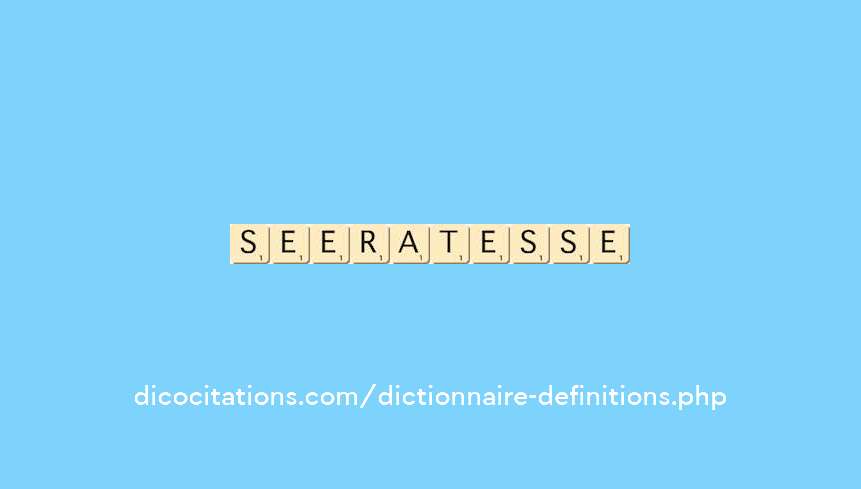 sceleratesse