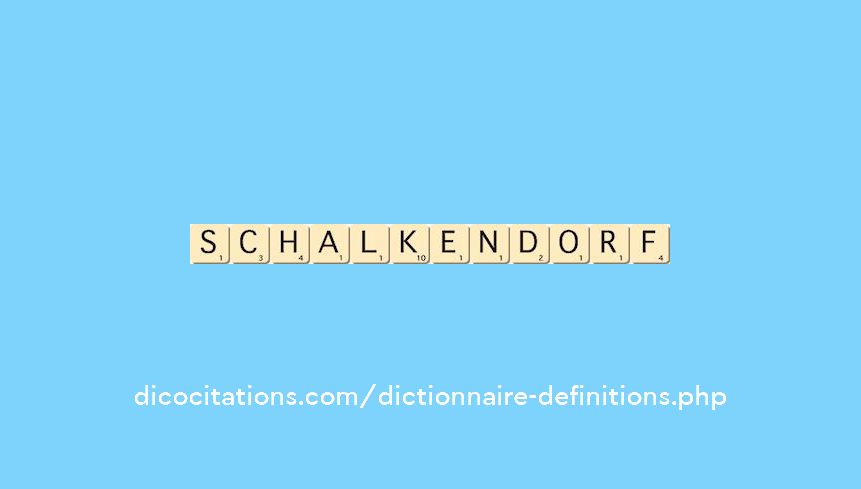 schalkendorf