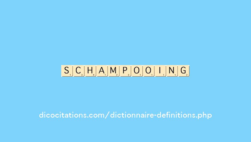 schampooing schampooing