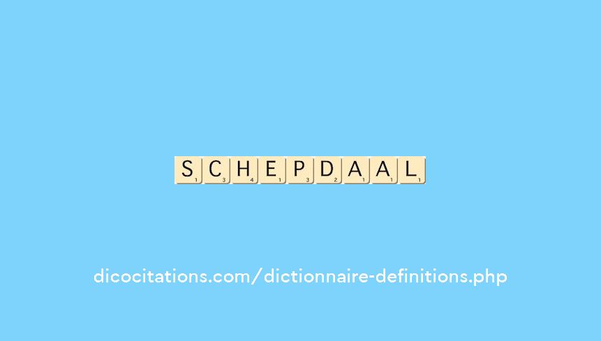 schepdaal schepdaal