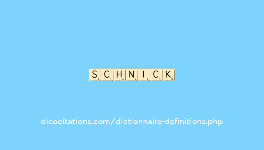 schnick