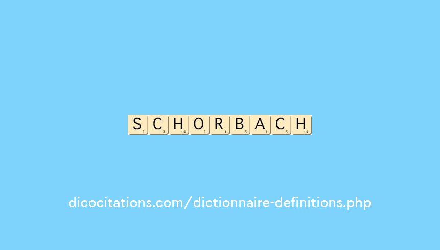 schorbach