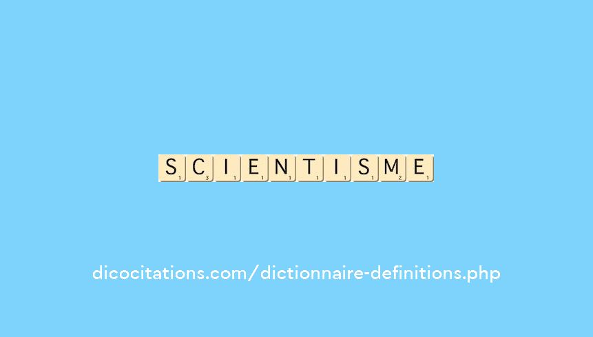 scientisme