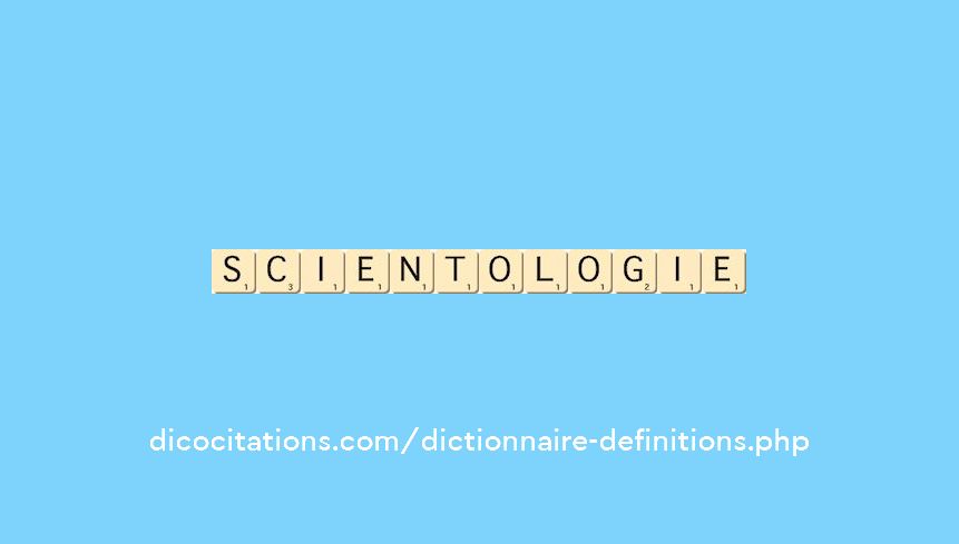 scientologie scientologie