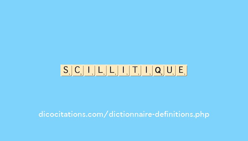scillitique