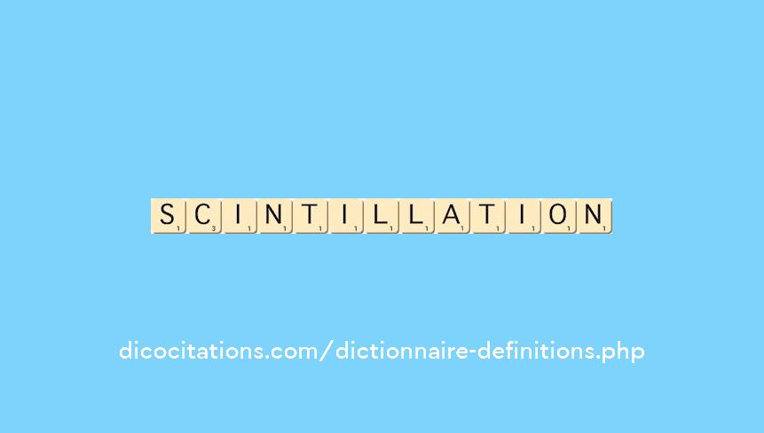 scintillation scintillation