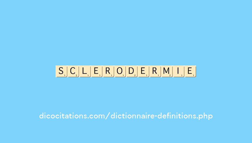 sclerodermie sclerodermie