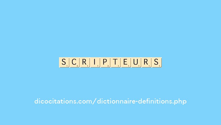 scripteurs