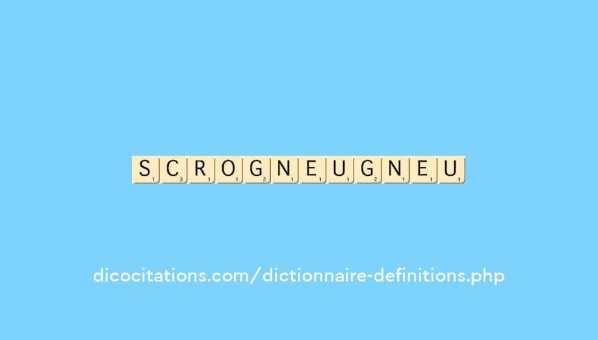 scrogneugneu