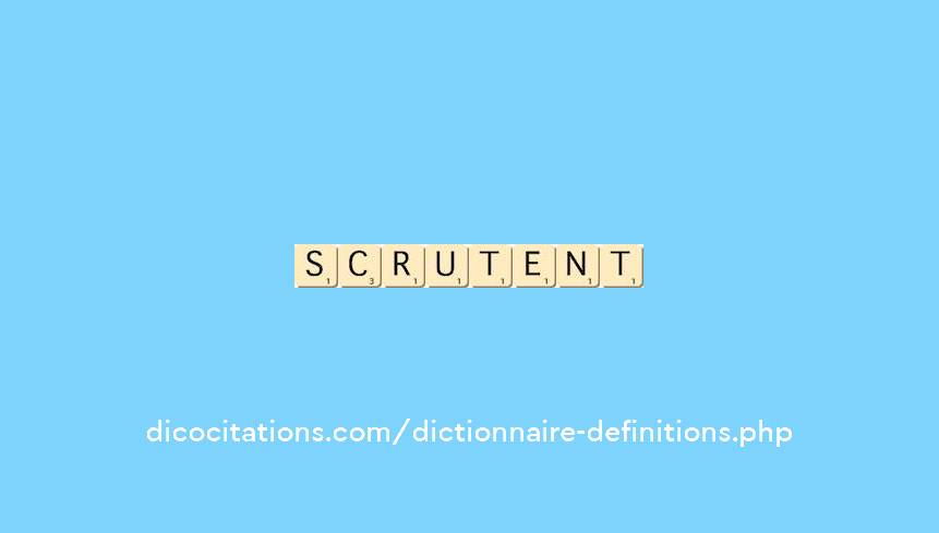 scrutent scrutent