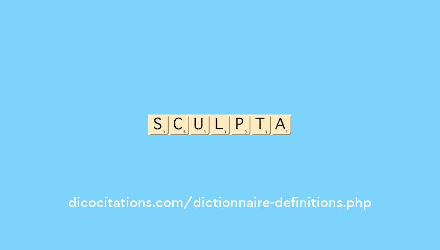 sculpta sculpta