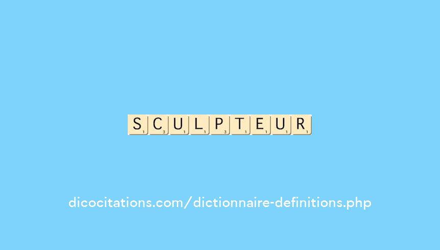 sculpteur