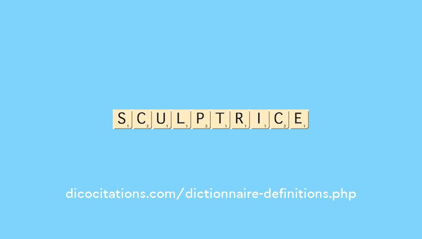 sculptrice sculptrice