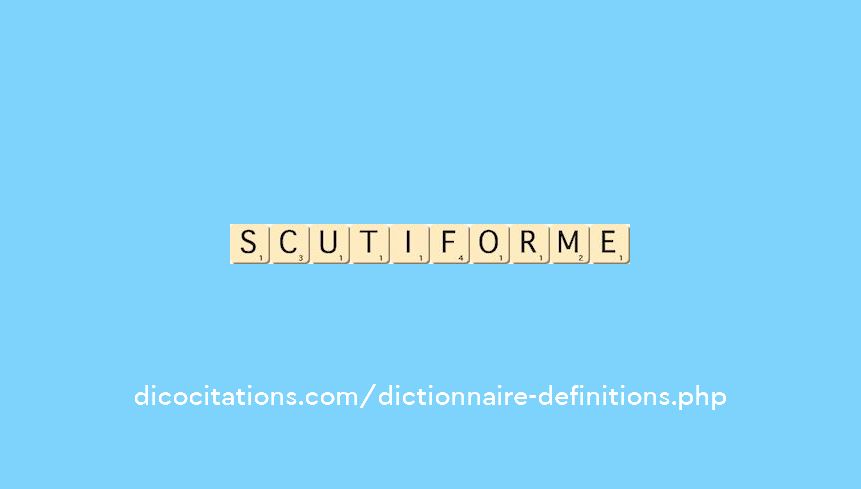 scutiforme