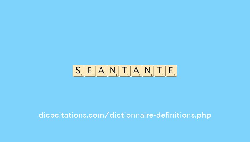 seant--ante