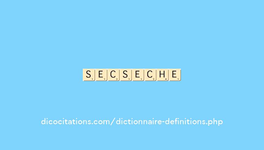 sec--seche