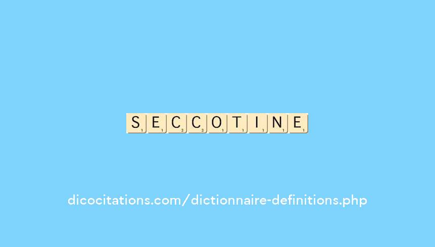 seccotine seccotine