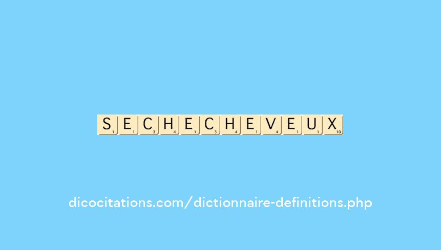 seche-cheveux