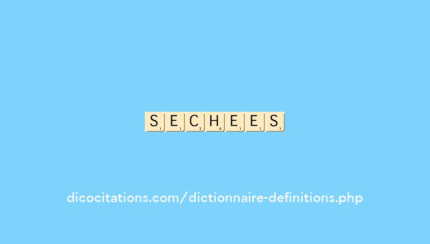 sechees
