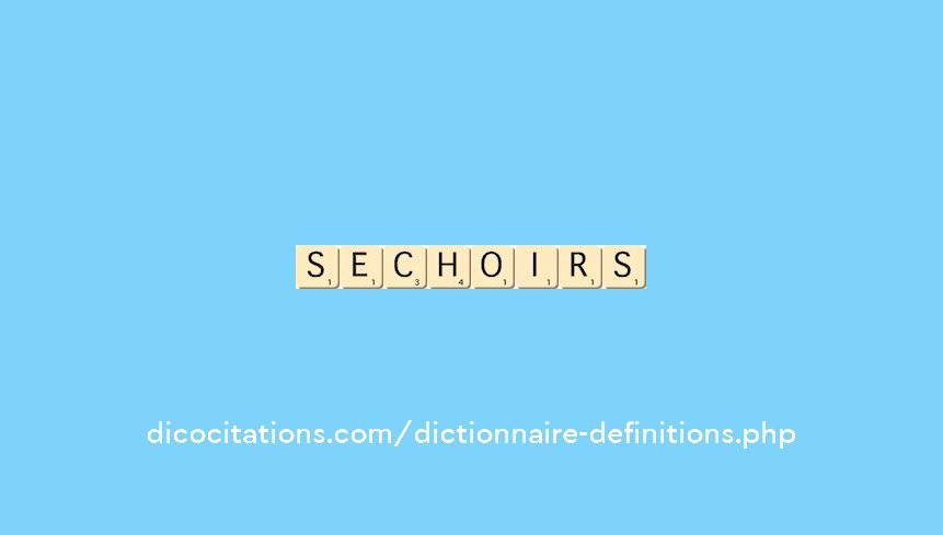 sechoirs sechoirs