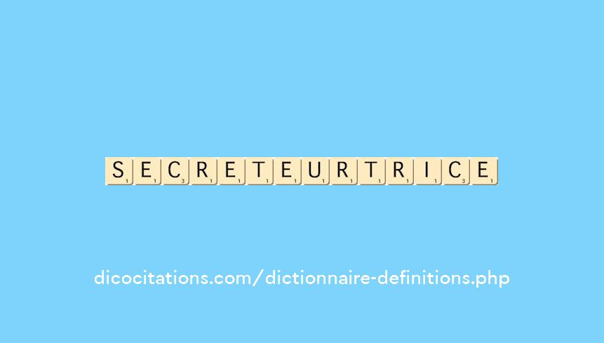secreteur--trice