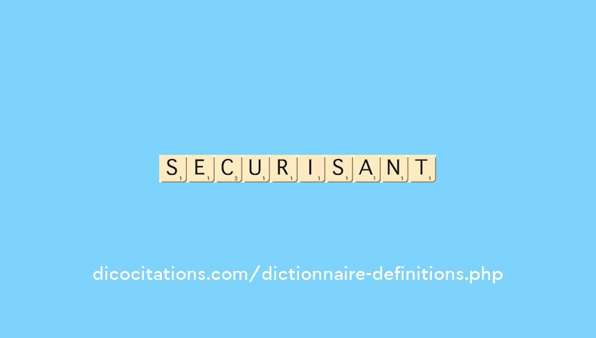 securisant securisant