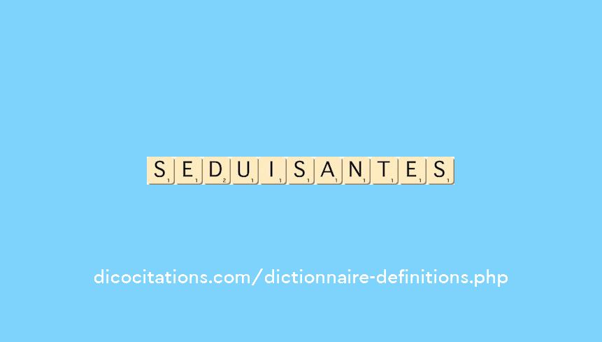 seduisantes seduisantes