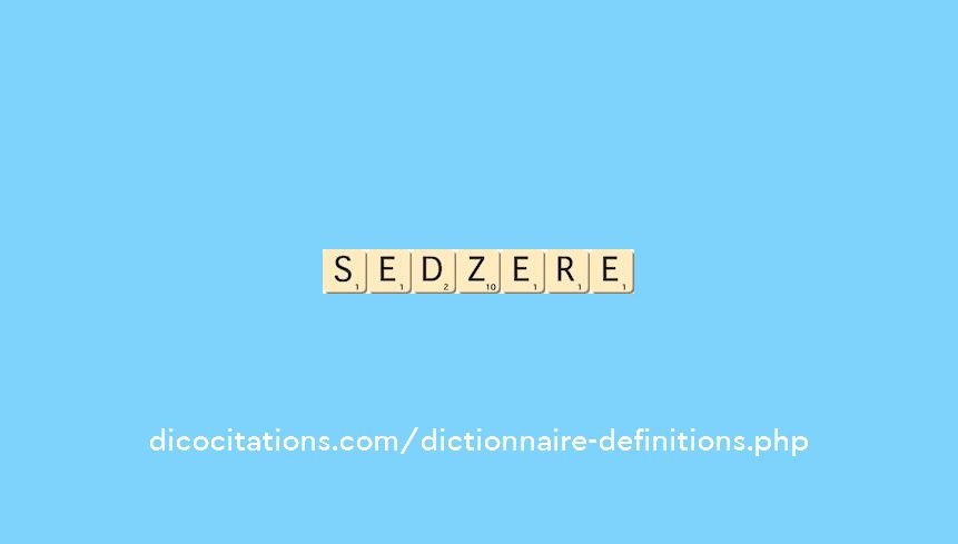 sedzere