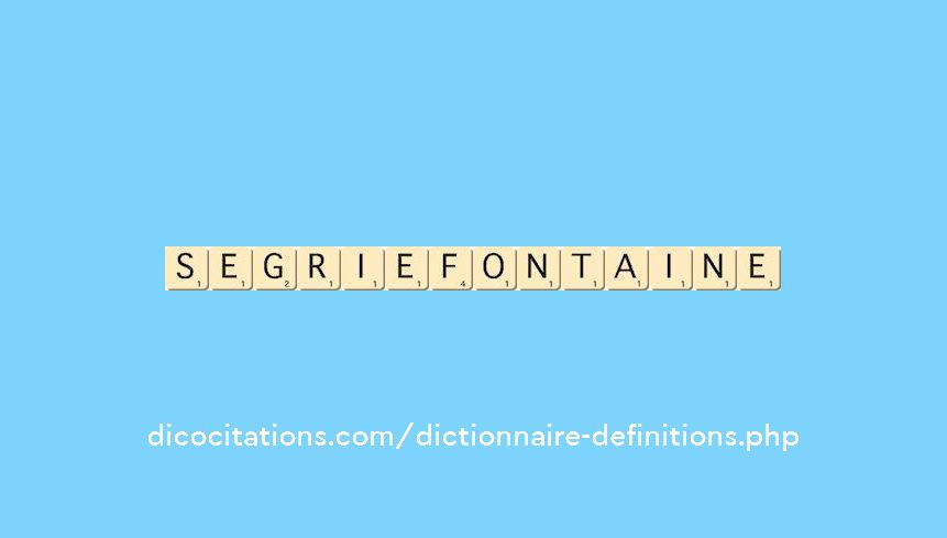 segrie-fontaine
