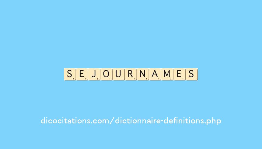 sejournames sejournames