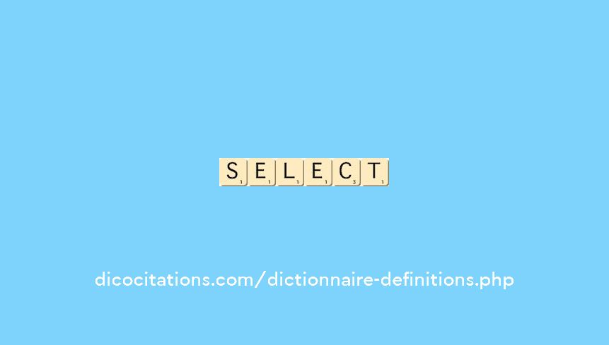 select select