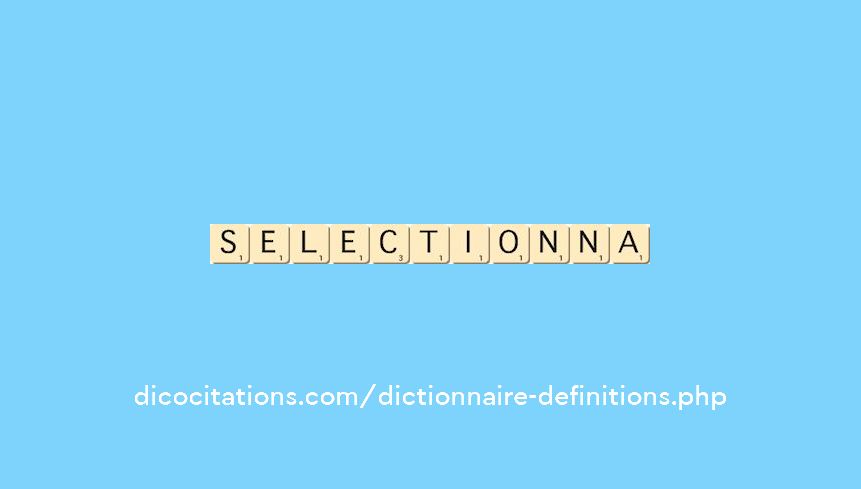 selectionna